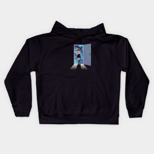 open the door Kids Hoodie